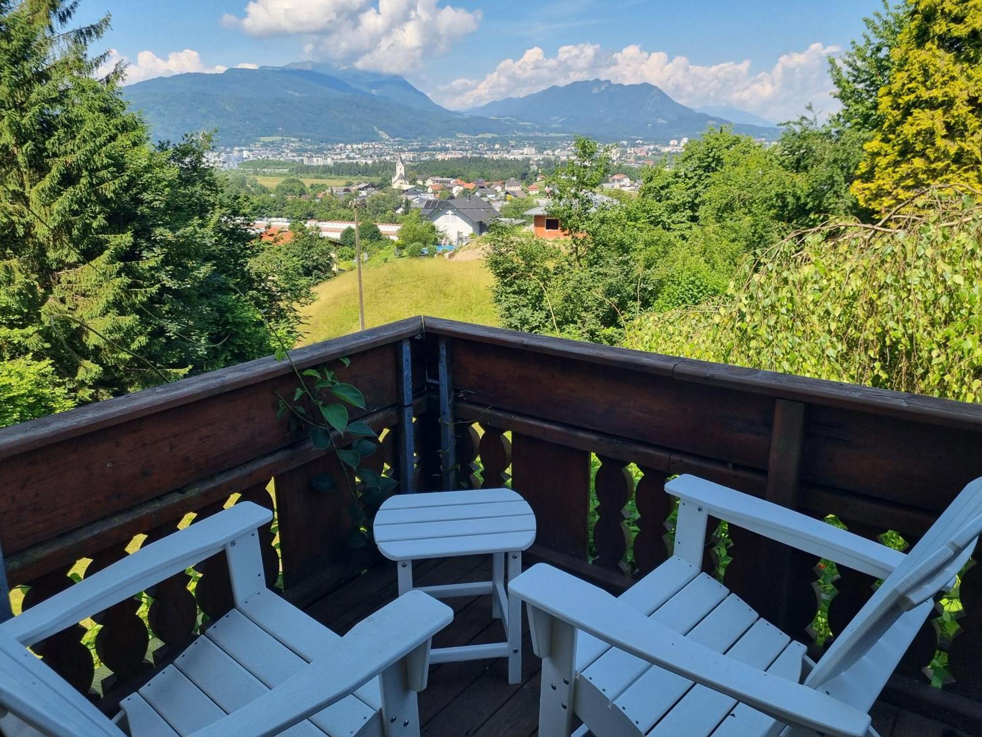 Fridas Place - Der Blick Ueber Ganz Villach - 160 M2 Ferienoase - Ganzes Haus Bis Zu 8 Personen エクステリア 写真